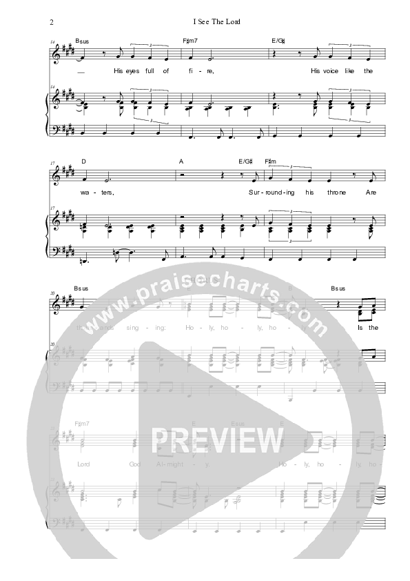 I See The Lord Lead & Piano (Dennis Prince / Nolene Prince)