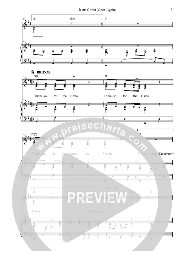 Once Again Piano/Vocal (SAT) (Dennis Prince / Nolene Prince)