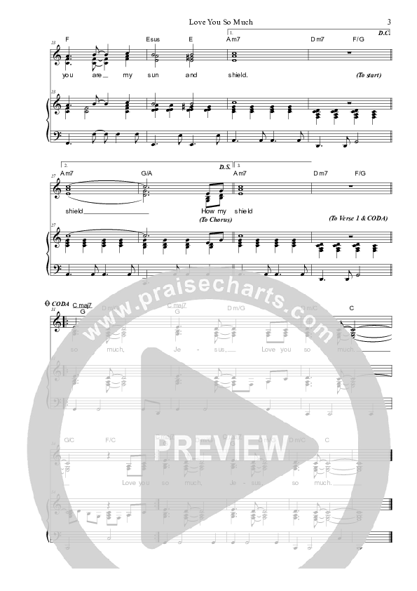 Love You So Much Piano/Vocal (SAT) (Dennis Prince / Nolene Prince)