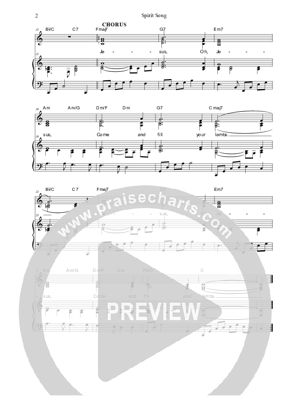 Spirit Song Piano/Vocal (SAT) (Dennis Prince / Nolene Prince)