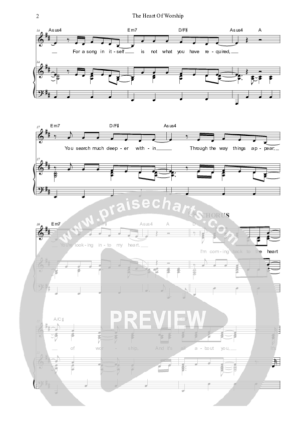 The Heart Of Worship Piano/Vocal (SAT) (Dennis Prince / Nolene Prince)