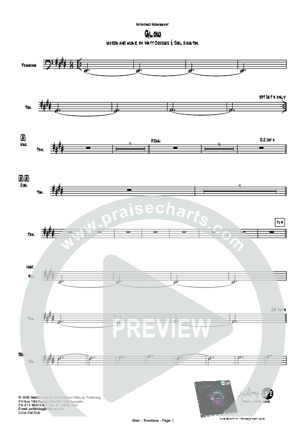 Glow Trombone (Hillsong Worship)