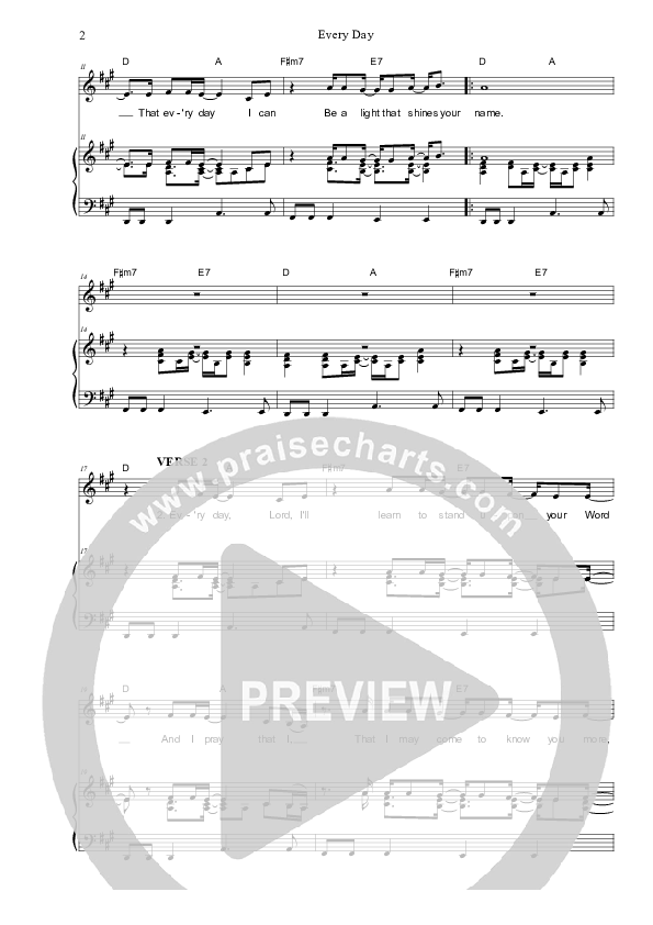 Everyday Piano/Vocal (SAT) (Dennis Prince / Nolene Prince)