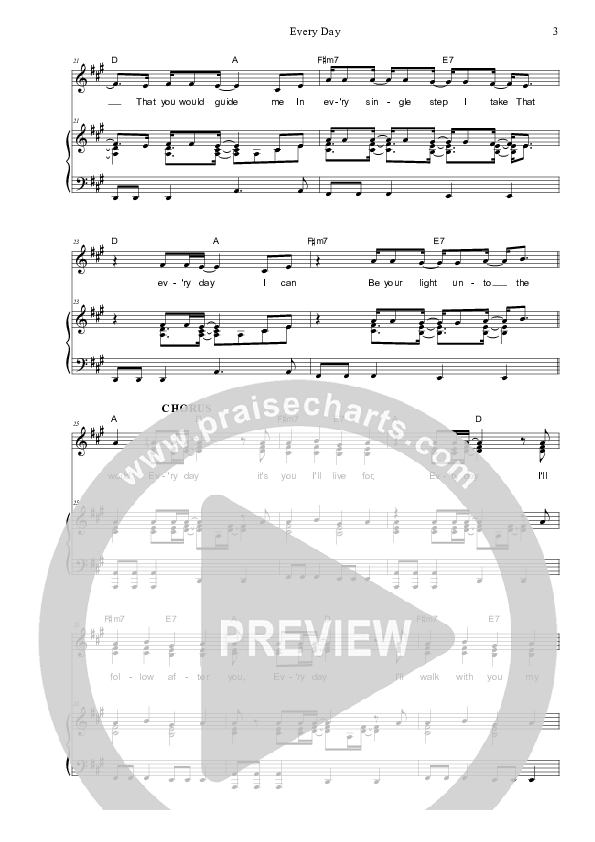 Everyday Piano/Vocal (SAT) (Dennis Prince / Nolene Prince)