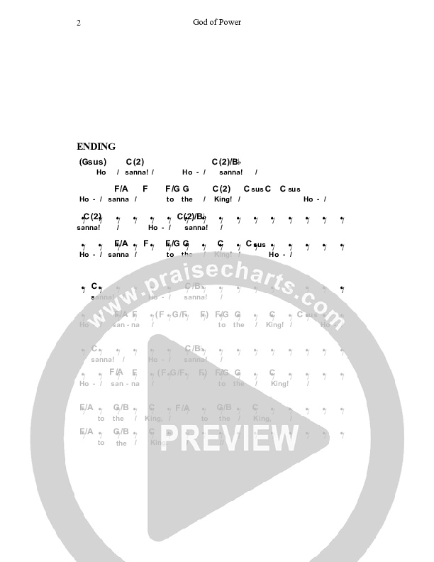 God Of Power Chords & Lyrics (Dennis Prince / Nolene Prince)