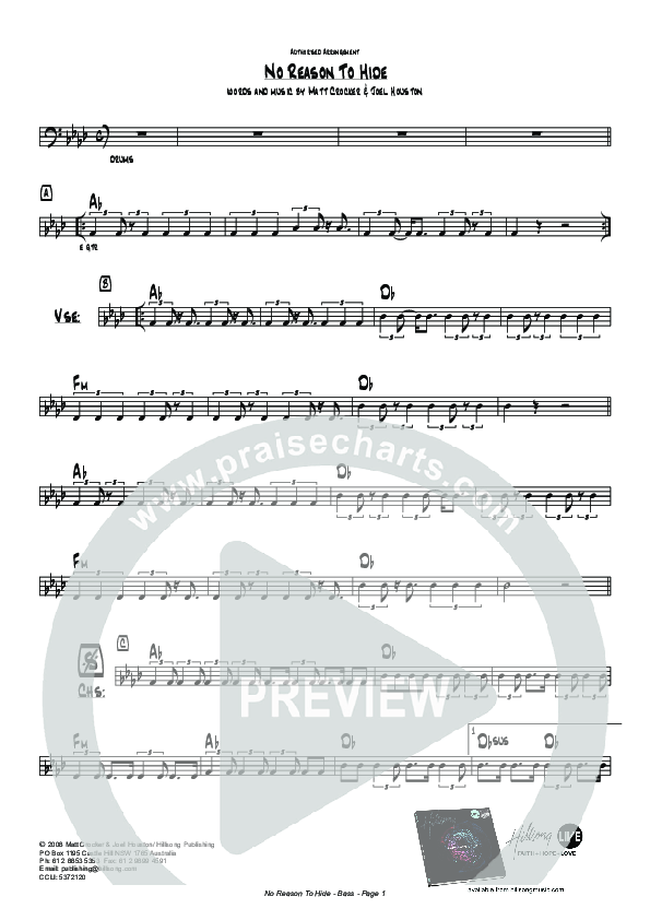 No Reason To Hide Bass Drum (Hillsong Worship)