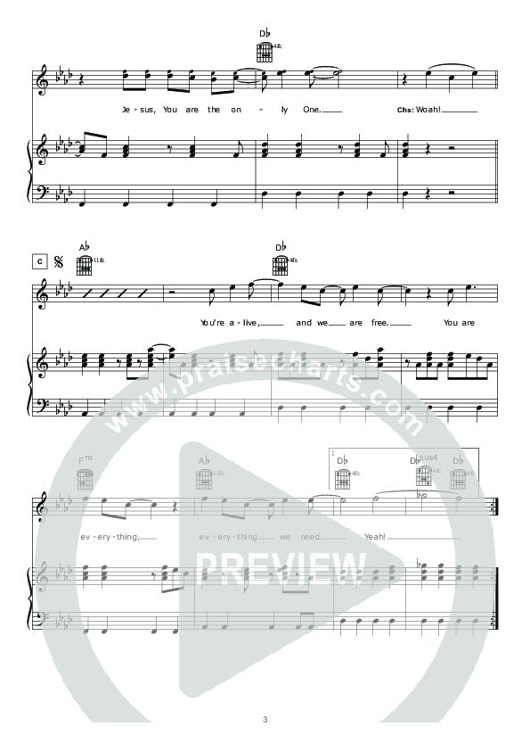 No Reason To Hide Piano/Vocal & Lead (Hillsong Worship)