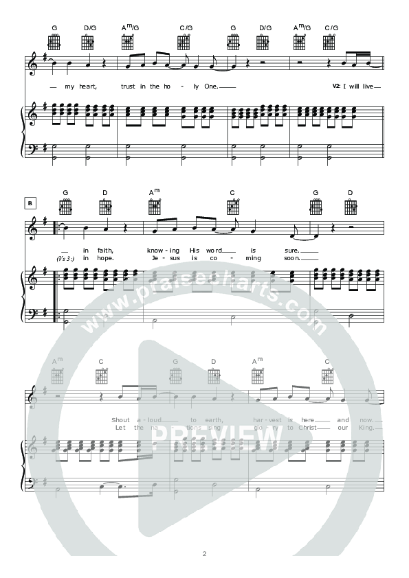 We Will See Him (Instrumental) Lead & Piano (Hillsong Worship)