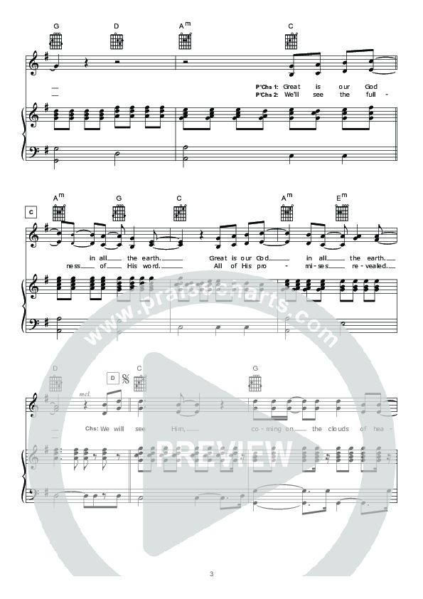 We Will See Him (Instrumental) Lead & Piano (Hillsong Worship)