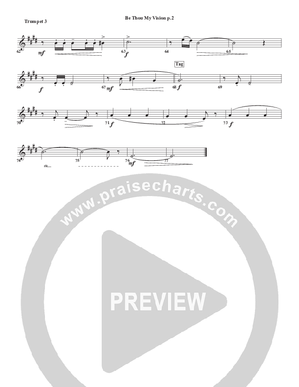 Be Thou My Vision Trumpet 3 (Chris Emert)