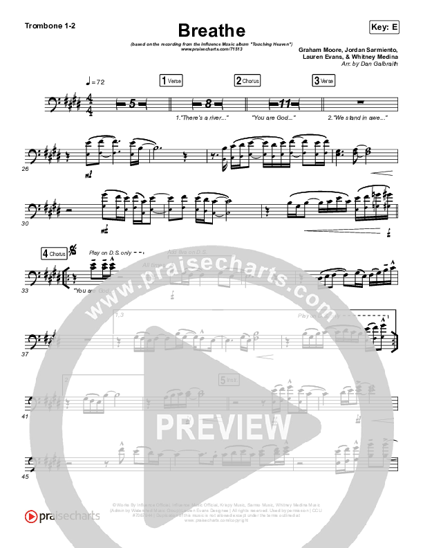 Breathe Trombone 1/2 (Influence Music / Matt Gilman)