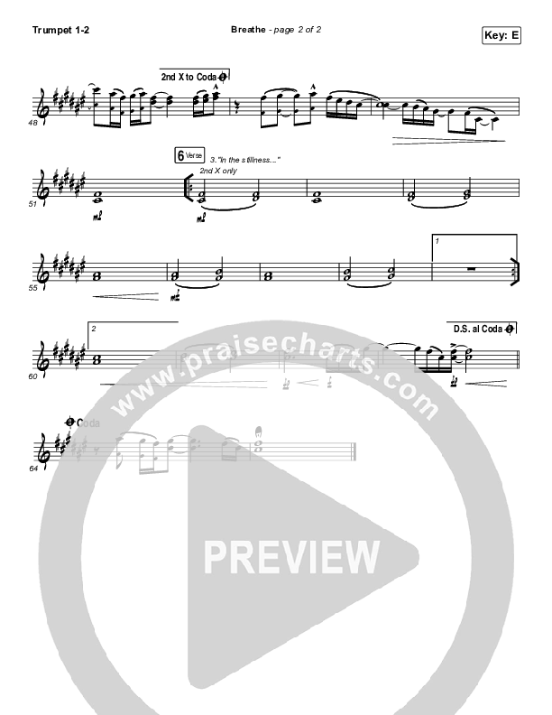 Breathe Trumpet 1,2 (Influence Music / Matt Gilman)