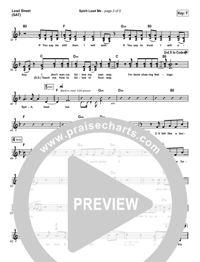 Spirit Lead Me Sheet Music Influence Music Michael Ketterer Praisecharts • 1,2 млн просмотров 10 месяцев назад. spirit lead me sheet music influence