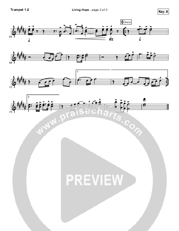 Living Hope Trumpet 1,2 (Bethel Music / Bethany Wohrle)