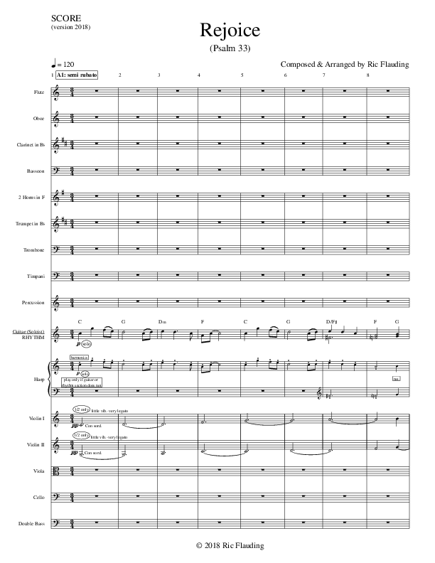 Rejoice Orchestration (Ric Flauding)
