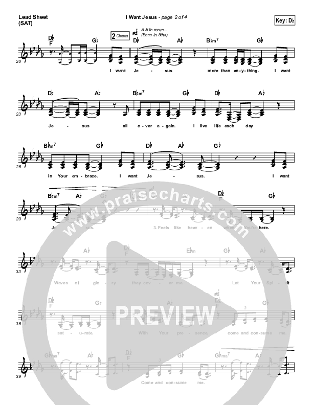 I Want Jesus Lead (SAT) (Planetshakers)