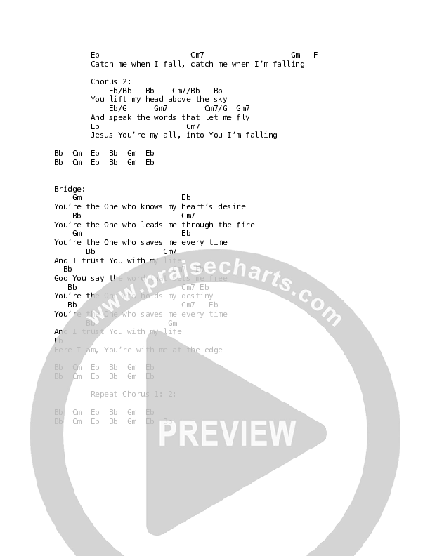 Leap Of Faith Chords & Lyrics (Martin Smith / Holly Roe)