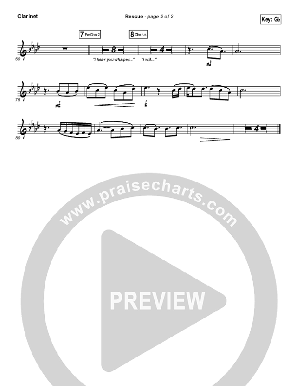 Rescue Clarinet (Lauren Daigle)
