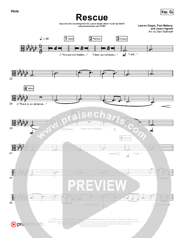 Rescue Viola (Lauren Daigle)