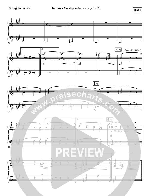 Turn Your Eyes Upon Jesus String Pack (Lauren Daigle)