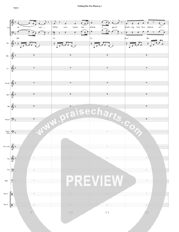 Nothing But The Blood Orchestration (Chris Emert)