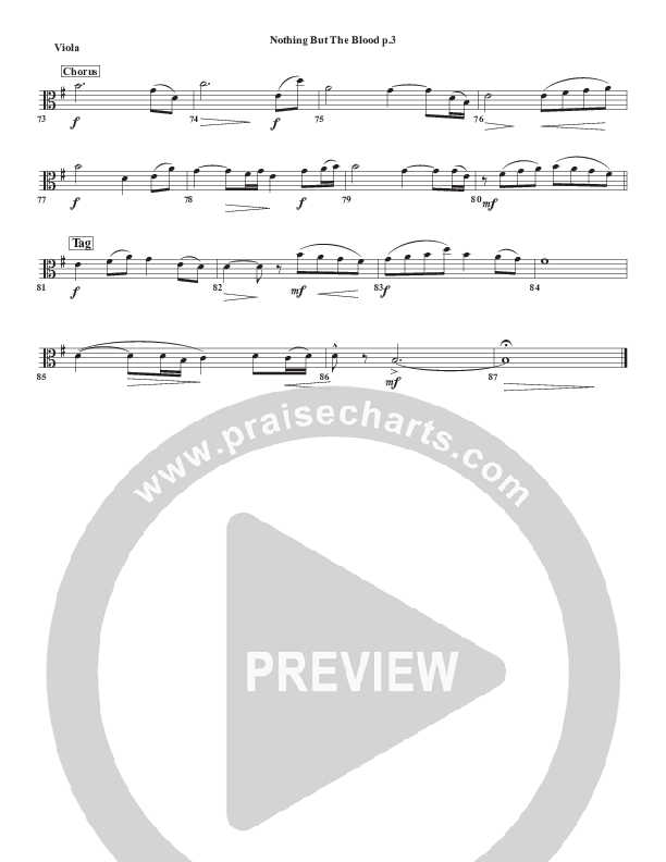 Nothing But The Blood Viola (Chris Emert)