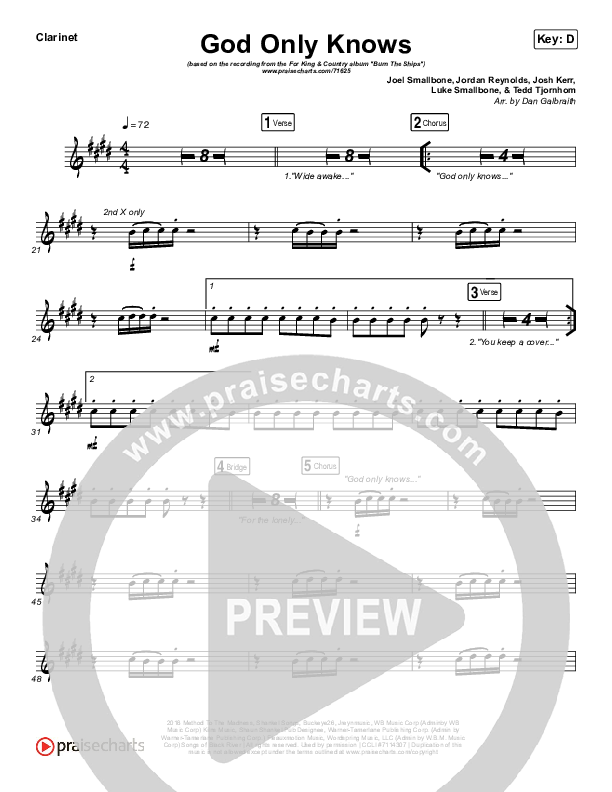 God Only Knows Wind Pack (for KING & COUNTRY)