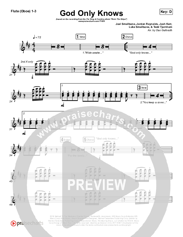 God Only Knows Wind Pack (for KING & COUNTRY)