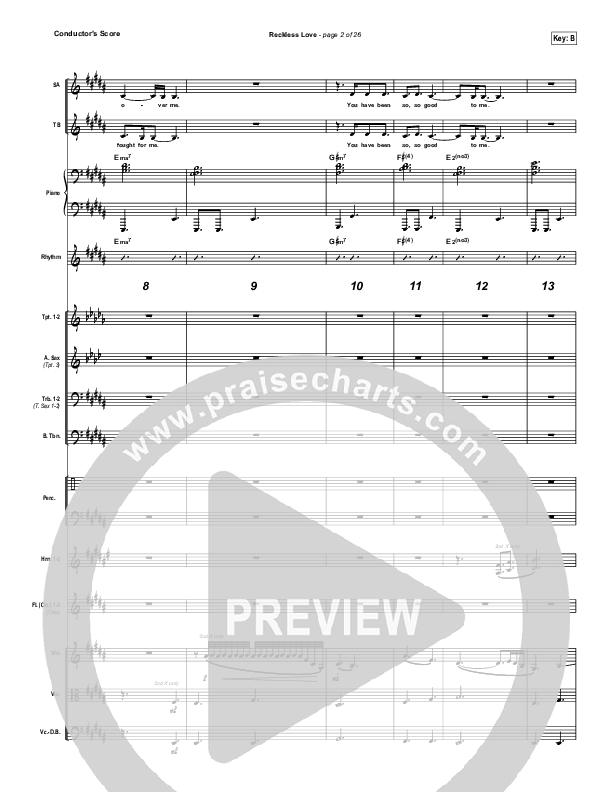 Reckless Love (Spontaneous) Orchestration (Bethel Music / Steffany Gretzinger)