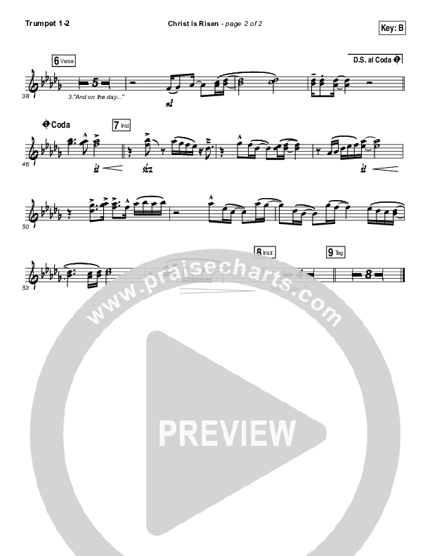 Christ Is Risen Trumpet 1,2 (Phil Wickham)