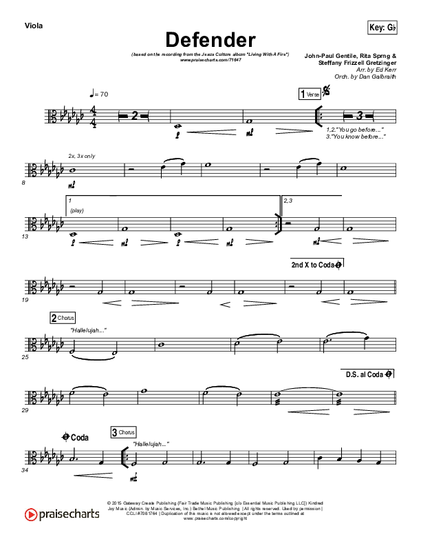 Defender Viola (Jesus Culture / Katie Torwalt)