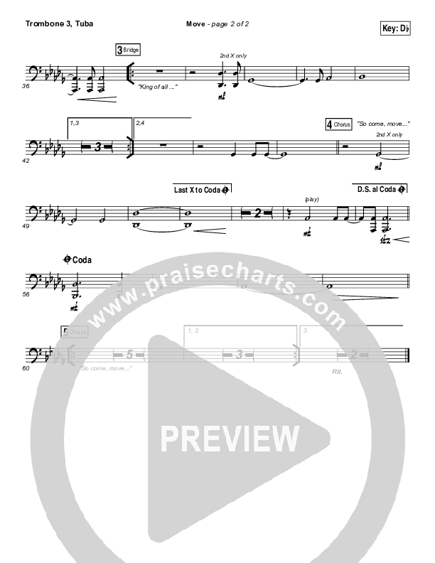 Move Trombone 3/Tuba (Jesus Culture / Chris Quilala)