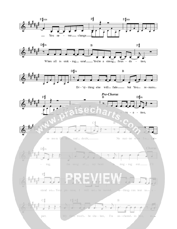 Song Of My Heart Lead Sheet (David & Nicole Binion)