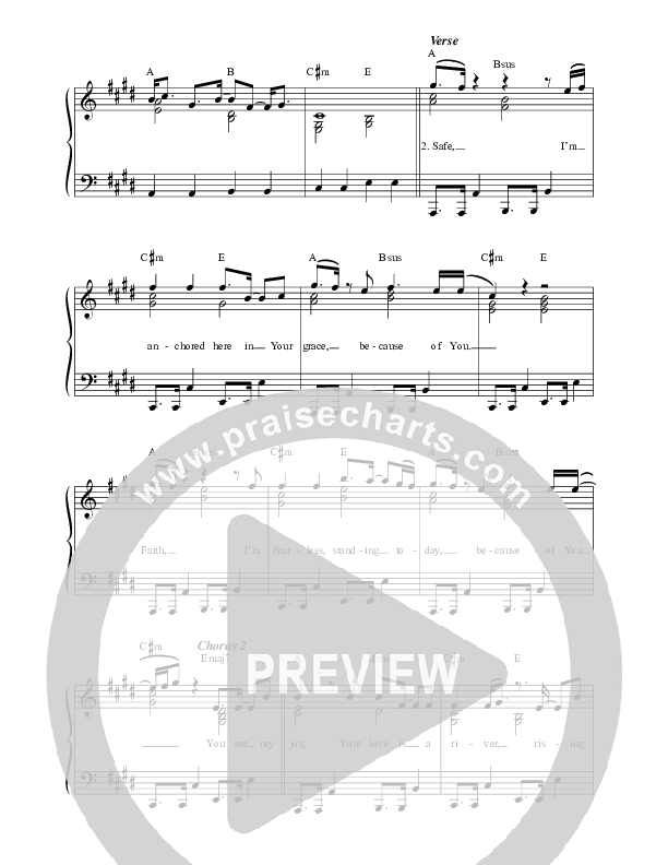 Joy Never Ending Lead Sheet (SAT) (David & Nicole Binion / BJ Putnam)