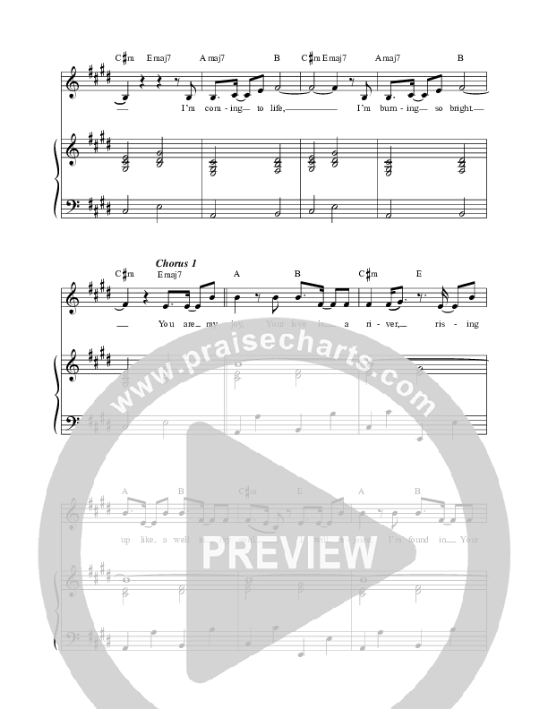 Joy Never Ending Lead & Piano (David & Nicole Binion / BJ Putnam)