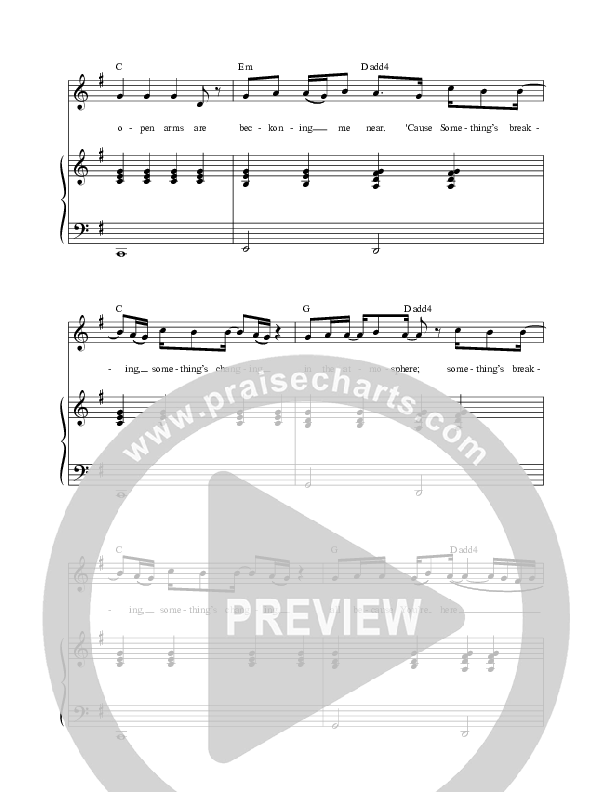 All Because You're Here Lead & Piano (David & Nicole Binion / MDSN)