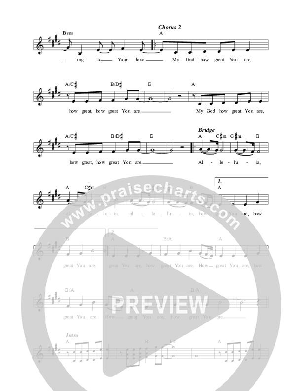 How Great / It Is Happening Lead Sheet (David & Nicole Binion / William McDowell)