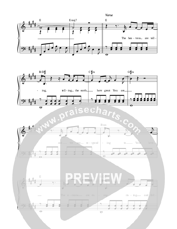 How Great / It Is Happening Lead Sheet (SAT) (David & Nicole Binion / William McDowell)