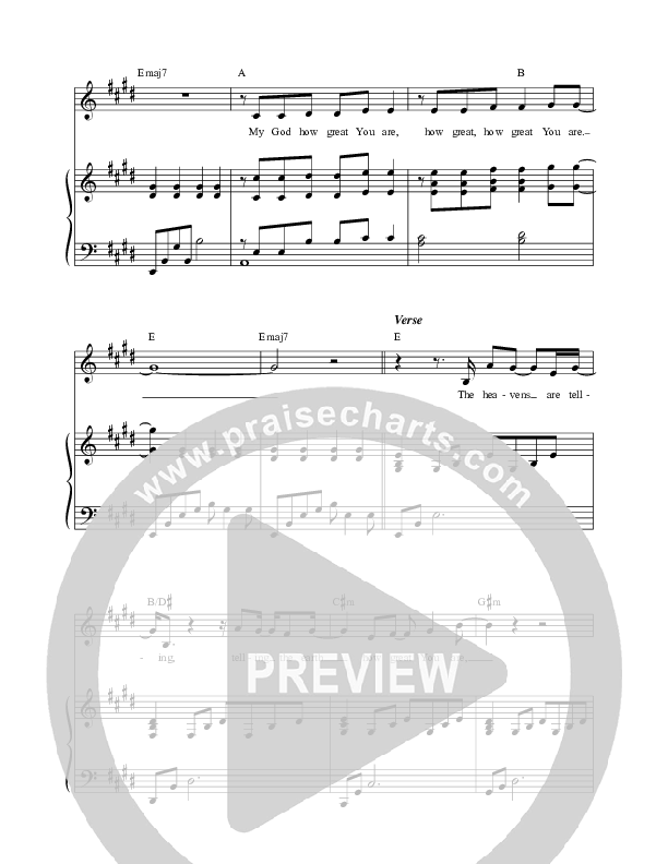 How Great / It Is Happening Lead & Piano (David & Nicole Binion / William McDowell)