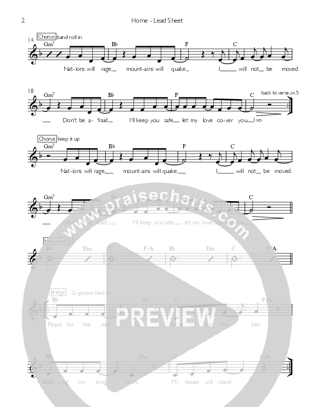 Home Lead Sheet (Kate White)