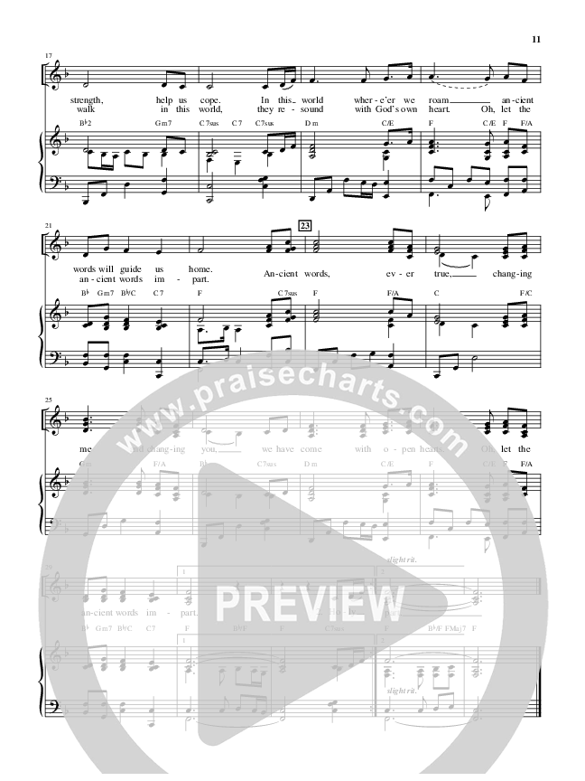 Ancient Words (Choral Anthem SATB) Piano/Vocal (Alfred Sacred)