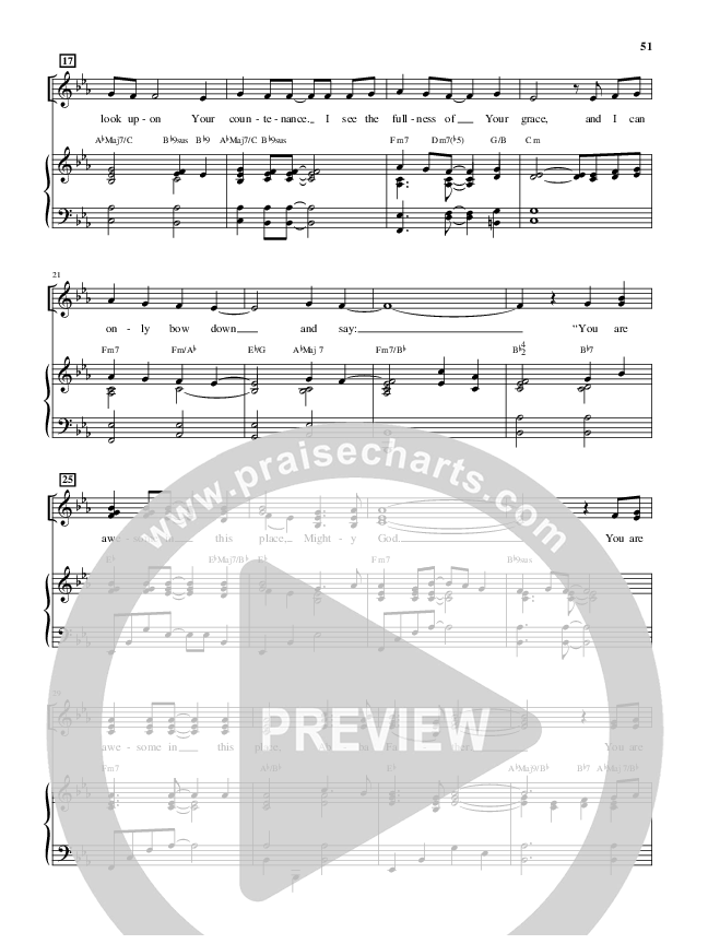 Awesome In This Place (Choral Anthem SATB) Piano/Vocal (Alfred Sacred)
