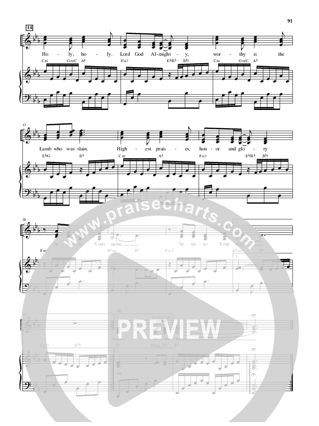 Be Unto Your Name (Choral Anthem SATB) Piano/Vocal (Alfred Sacred)