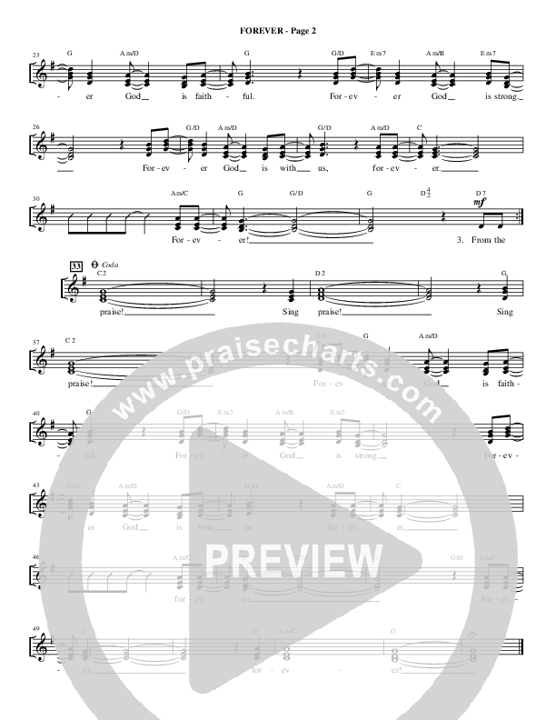 Forever (Choral Anthem SATB) Choir Sheet (SATB) (Alfred Sacred)