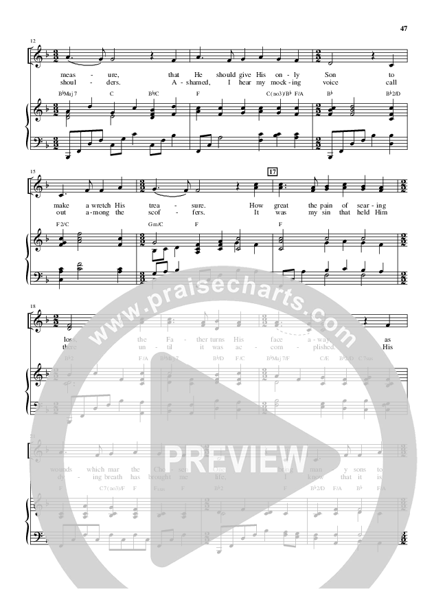 How Deep The Father's Love For Us (Choral Anthem SATB) Piano/Vocal (Alfred Sacred)