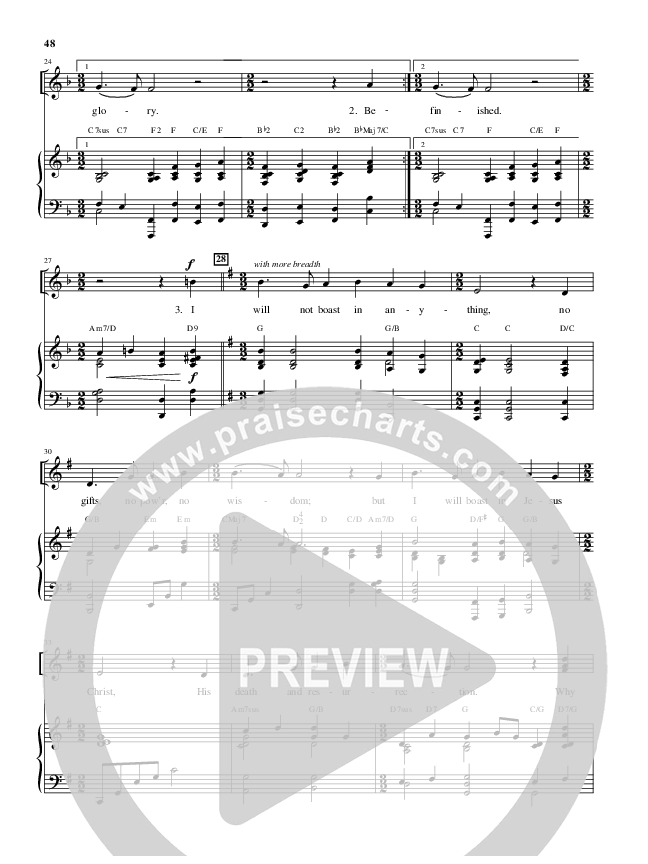 How Deep The Father's Love For Us (Choral Anthem SATB) Piano/Vocal (Alfred Sacred)