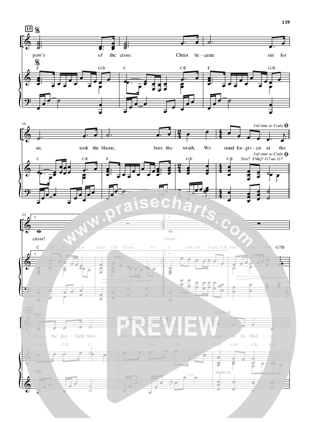 The Power Of The Cross (Choral Anthem SATB) Piano/Vocal (Alfred Sacred)