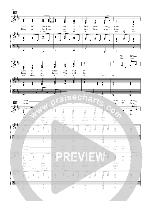 We Bow Down  (Choral Anthem SATB) Piano/Vocal (Alfred Sacred)