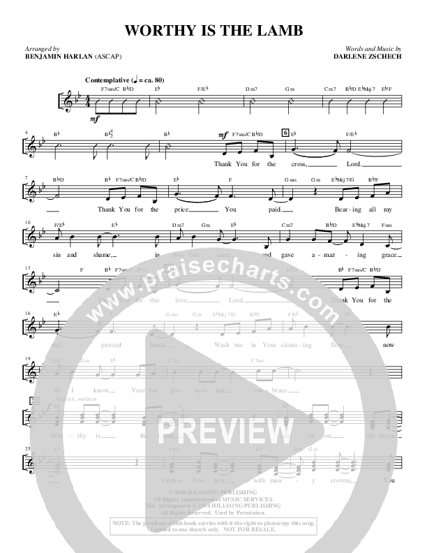 Worthy Is The Lamb (Choral Anthem SATB) Choir Sheet (SATB) (Alfred Sacred)