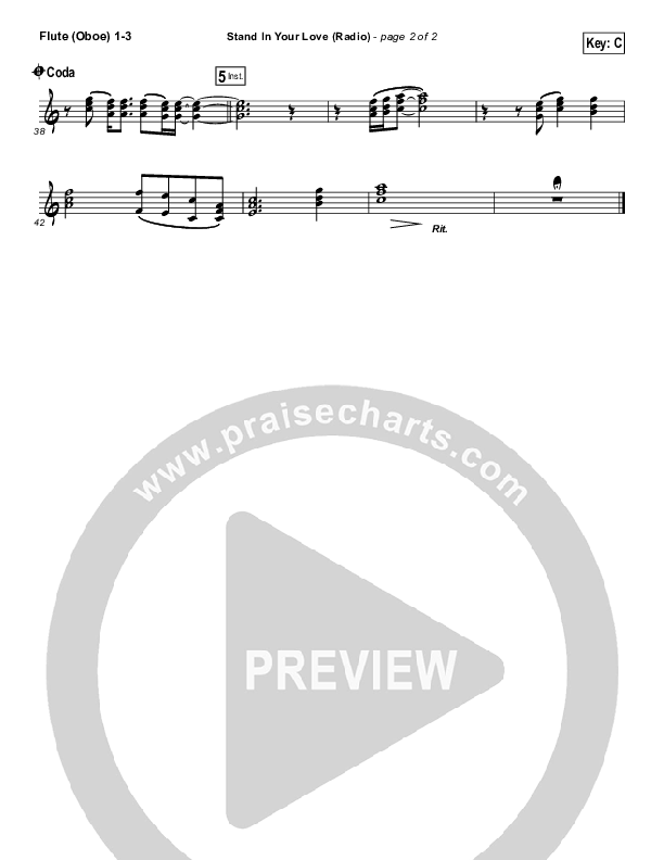 Stand In Your Love (Radio) Wind Pack (Bethel Music / Josh Baldwin)